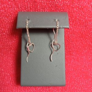 Jewelry sterling 925 Hot Earrings Hook Fashion Drop Sterling Women's Long Dangle